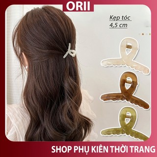 Kẹp tóc càng cua nhỏ ,kẹp tóc càng cua dễ thương ORII , kẹp tóc phong cách lolita chất liệu acrylic .