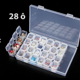 Khay tổ ong 28 ô đựng phụ kiện nail, đựng đá