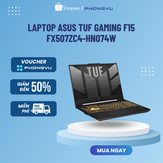 Laptop Asus TUF Gaming F15 FX507ZC4-HN074W (i5-12500H) (Xám) - Bảo hành 24 tháng