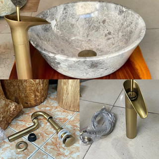 Bộ Lavabo Đá tự nhiên gồm