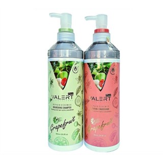 Bộ Dầu Gội Xả Bưởi Đỏ Cao Cấp Grapefruit Valert Plus (Mẫu Mới)