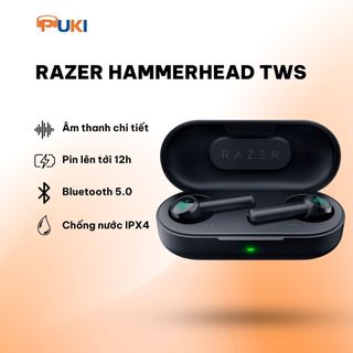 Tai nghe gaming razer hammerhead - razer hammerhead true wireless
