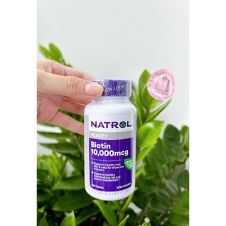 Viên uống ngăn rụng tóc Natrol Biotin 10000mg ( 100 viên hàng Mỹ có bill)