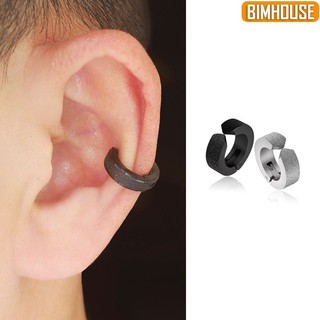 Khuyên tai kẹp BIMHOUSE, bông tai không cần bấm lỗ mẫu EXO nhám thời trang cá tính