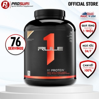 Sữa tăng cơ, Rule 1 Protein 5lbs (2.27KG) - Whey Rule 1 - 76 Serving, bổ sung dinh dưỡng, hỗ trợ triển cơ bắp hiệu quả