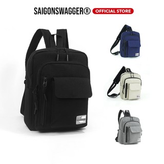 Túi đeo chéo lưng balo 2 trong 1 saigonswagger ® neat double bag