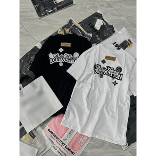 Áo Thun Tay Lỡ Cotton Khô Eo Vì Họa Tiết Mới Form Rộng