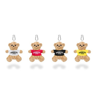 “whenever” teddy bear key chain