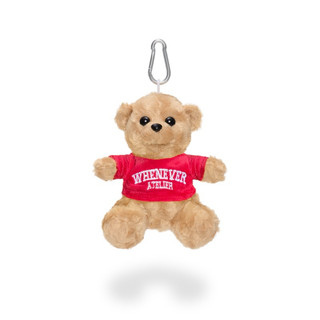 WHENEVER Phụ Kiện Móc Khóa Gấu Bông - TEDDY BEAR KEY CHAIN