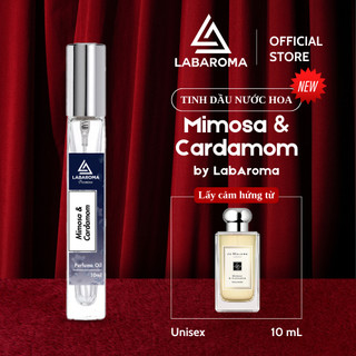 Tinh dầu nước hoa nữ Mimosa & Cardamom by LabAroma Premium 10ml, hương thơm thanh lịch, sang trọng | Nhập khẩu Anh