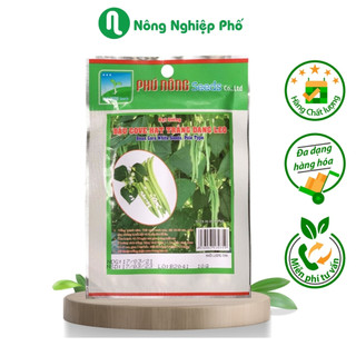 Hạt giống đậu cove hạt trắng dạng leo Phú Nông - Gói 10 gram