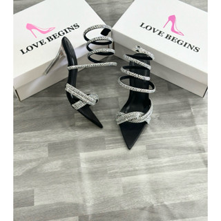  Guốc cao gót 9 phân love begins guốc nữ cuốn cổ chân sang chảnh mã 12 