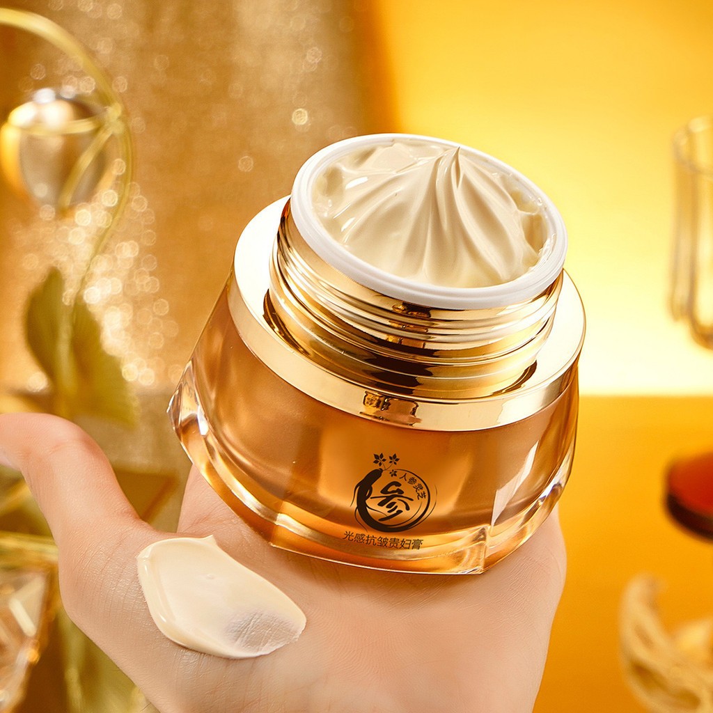 Kem dưỡng da nhân sâm mờ nhăn, Kem dưỡng ẩm da mặt cho da khô và lão hóa, giảm chảy xệ dưỡng ẩm hiệu quả