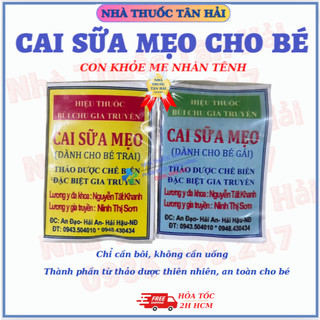 Cai Sữa Mẹo Cho Bé, cai sữa cho bé, cai sữa từ thảo dược thiên nhiên an toàn cho bé