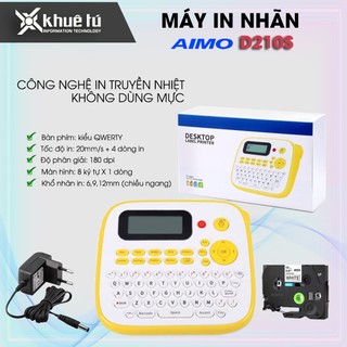 Máy in nhãn D210S - Lựa chọn cho giải pháp in nhãn văn phòng & gia đình