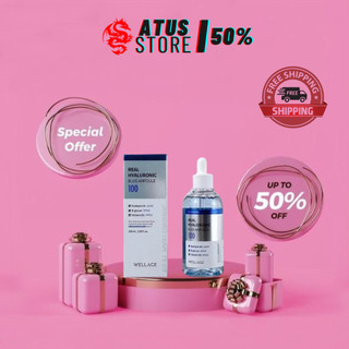 Serum dưỡng da Wellage Real Hyaluronic Blue Ampoule 100 75ml