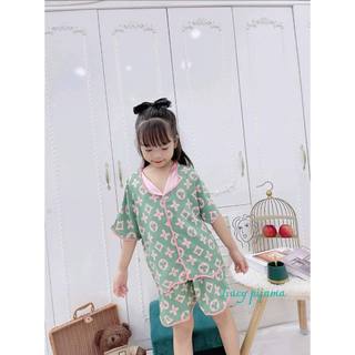 Bộ lụa mango cộc tay mẫu sóng / túi
