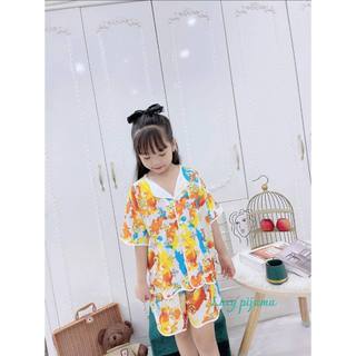 Bộ lụa mango cộc tay mẫu sóng / túi