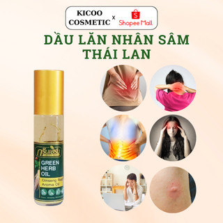 Dầu lăn thái lan, dầu lăn nhân sâm, dầu thảo dược thái lan 8ml Sankicoo's