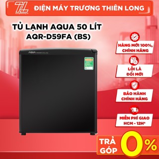 AQR-D59FA(BS) - MIỄN PHÍ CÔNG LẮP ĐẶT - Tủ Lạnh Aqua 50 Lít AQR-D59FA (BS) - GIAO TOÀN QUỐC