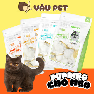 Pudding Sữa Dê Cho Chó Mèo Giàu Đạm Thơm Ngon - Đồ ăn cho Chó mèo Vẩu Pet Shop