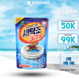 Bột Tẩy Vệ Sinh Lồng Máy Giặt DIDOOGLT  Làm Sạch Lồng Giặt Hàn Quốc Giúp Vệ Sinh Máy Giặt Tiện Lợi Nhanh Chóng