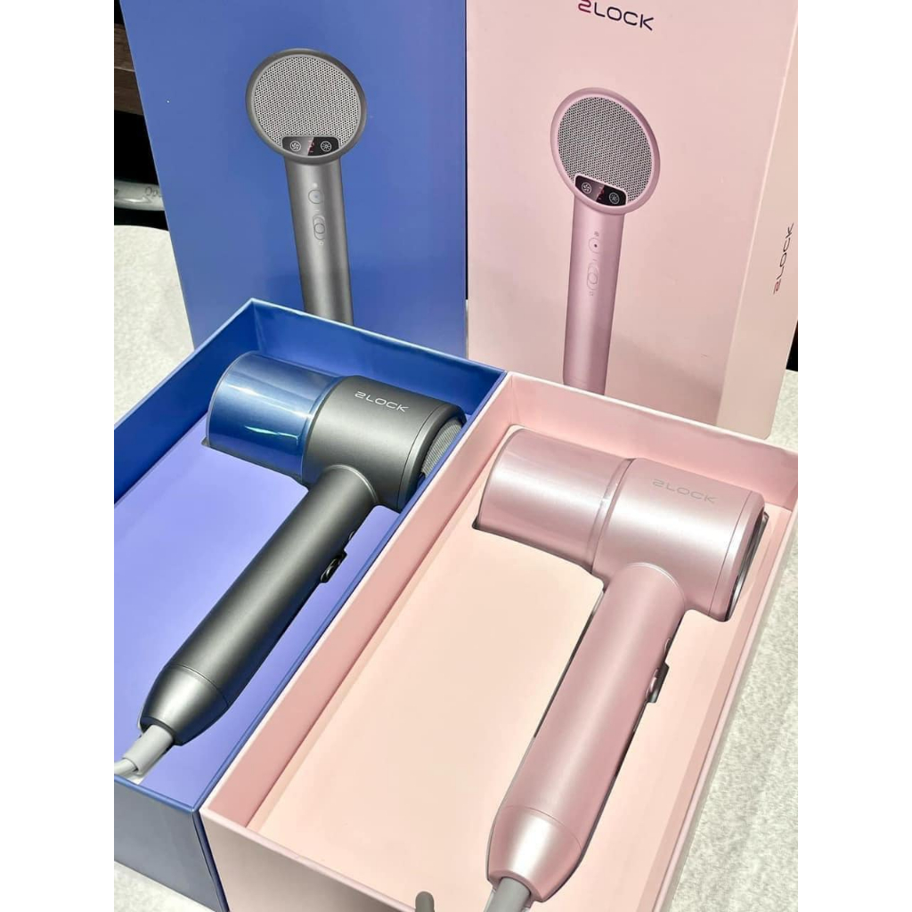 Máy sấy tóc ion âm 2lock - 1800w - đẹp chất thời thượng