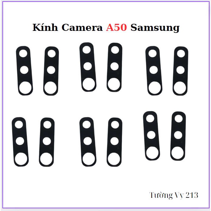 Kính Camera samsung A50,thay thế
