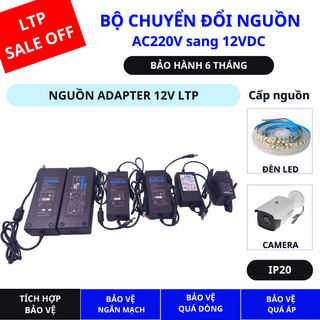 Nguồn Adapter 12V 2A, 3A, 5A , 6A, 7A, 8A,10A(Jack 5.5 x 2.1mm) Chuyên Dùng cho Led & Camera
