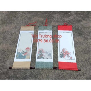 Giấy biểu lụa viết thư pháp kt 32*95