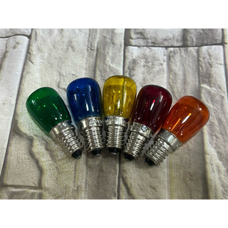 Bóng tủ lạnh e14 15w nhiều màu - hoà thái