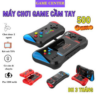 Máy Chơi Game Cầm Tay mini X7 - Plus Hơn 500 Game Màn Hình HD Phiên Bản Mới Nhất Có Tay Cầm Chơi Game 2 Người Bản 2024