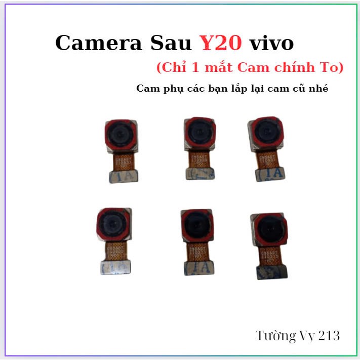 Camera Sau vivo Y20 ,(1 mắt cam chính)