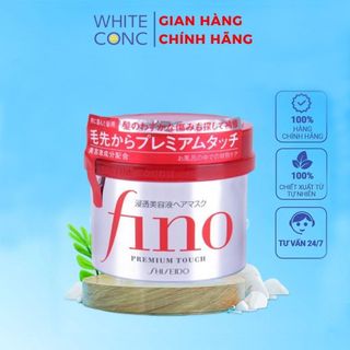 Kem ủ dưỡng tóc Fino Shiseido Premium Touch Nhật Bản cải thiện tóc hư tổn giúp tóc suôn mượt
