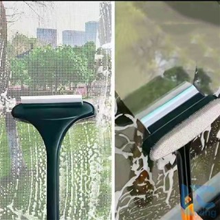 Cây Lau Kính Cầm Tay Living C Mini, Chùi Cửa Kính 2 Mặt Có Gạt Nước Đa Năng Tiện Dụng