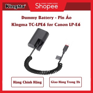 Bộ pin ảo kingma tc-lpe6 for canon lp-e6 nguồn type c