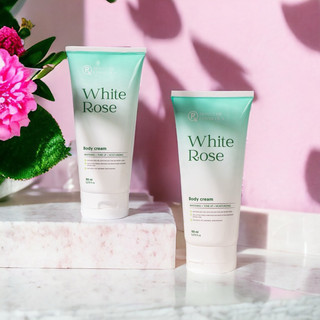 Kem body white-rose dưỡng trắng da chính hãng cty hồng tâm tuýp 150ml
