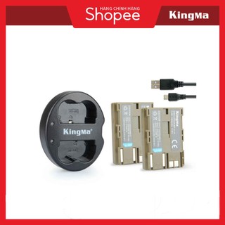 Bộ Pin + Sạc Đôi Kingma Cho Pin CANON BP-511