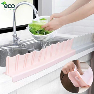 Tấm chắn nước silicon ECO dùng cho bồn rửa bát, bàn bếp ngăn bắn nước dầu mỡ, vệ sinh sạch sẽ