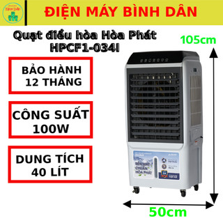 Quạt Điều Hòa Hòa Phát HPCF1-034I hàng 99%, chưa qua sử dụng