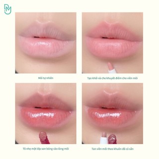 Chì Kẻ Viền Môi DearMay 2in1 Plumpy Lip Liner 0.36g