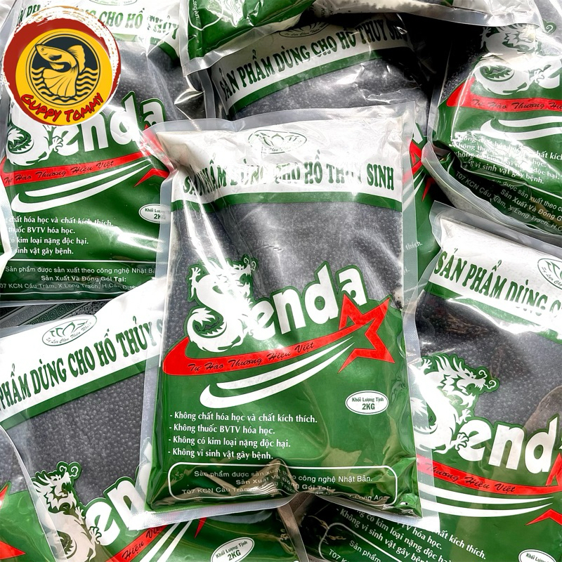 Phân nền thuỷ sinh Senda