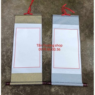 Giấy biểu lụa viết thư pháp kt 32*80