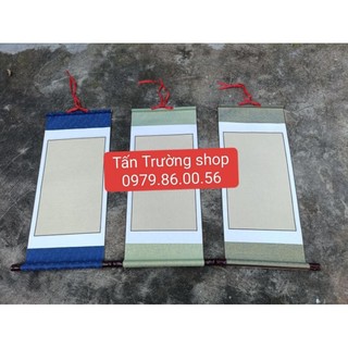 Giấy biểu lụa viết thư pháp kt 32*80