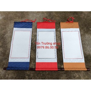 Giấy biểu lụa viết thư pháp kt 32*80