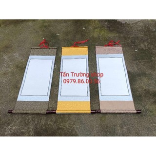 Giấy biểu lụa viết thư pháp kt 32*80