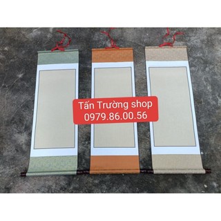 Giấy biểu lụa viết thư pháp kt 32*80