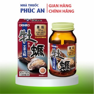 Viên Uống Hàu Tươi, Tăng Cường Sinh Lý Nam, Bổ Gan, Giải Độc Gan Orihiro Nhật Bản 120 Viên