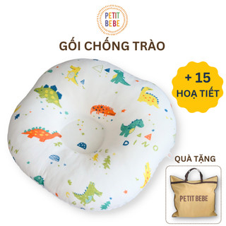 Gối chống trào ngược cho bé muslin PETIT BEBE