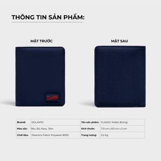 Ví DOLANTO BRAND® Classic Wallet - Đứng